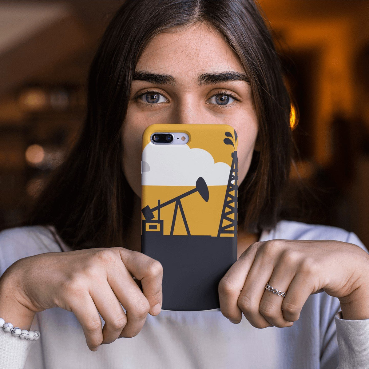 Oilfield phone cases