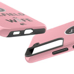 Oilfield Wife Tough Phone Case (Light Pink)