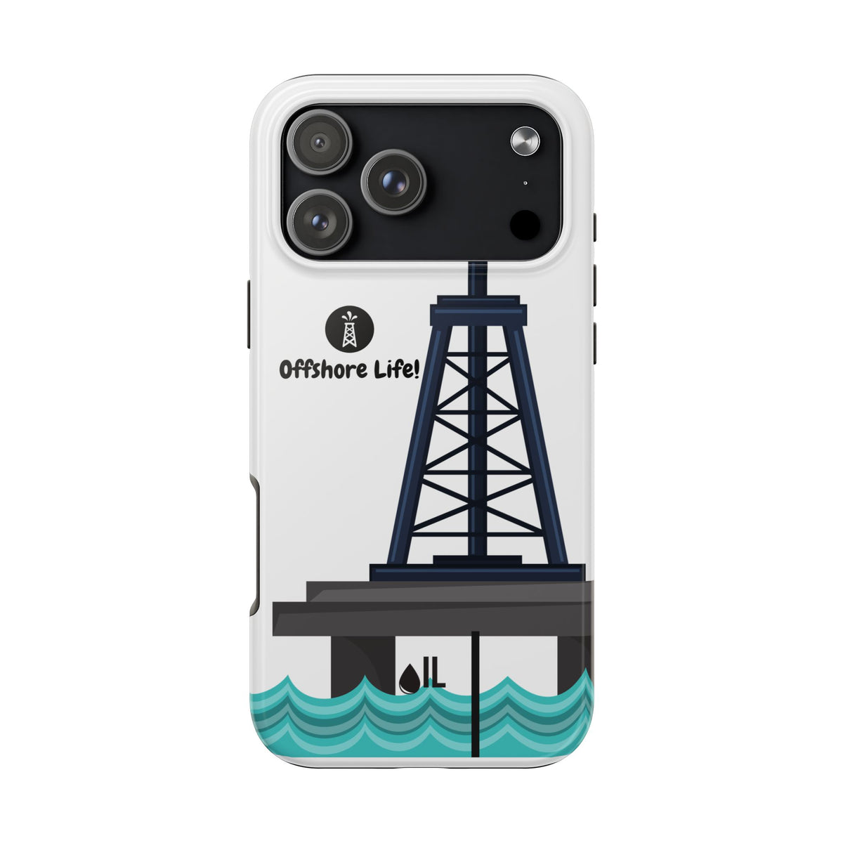 Offshore Life Tough Phone Case (White)