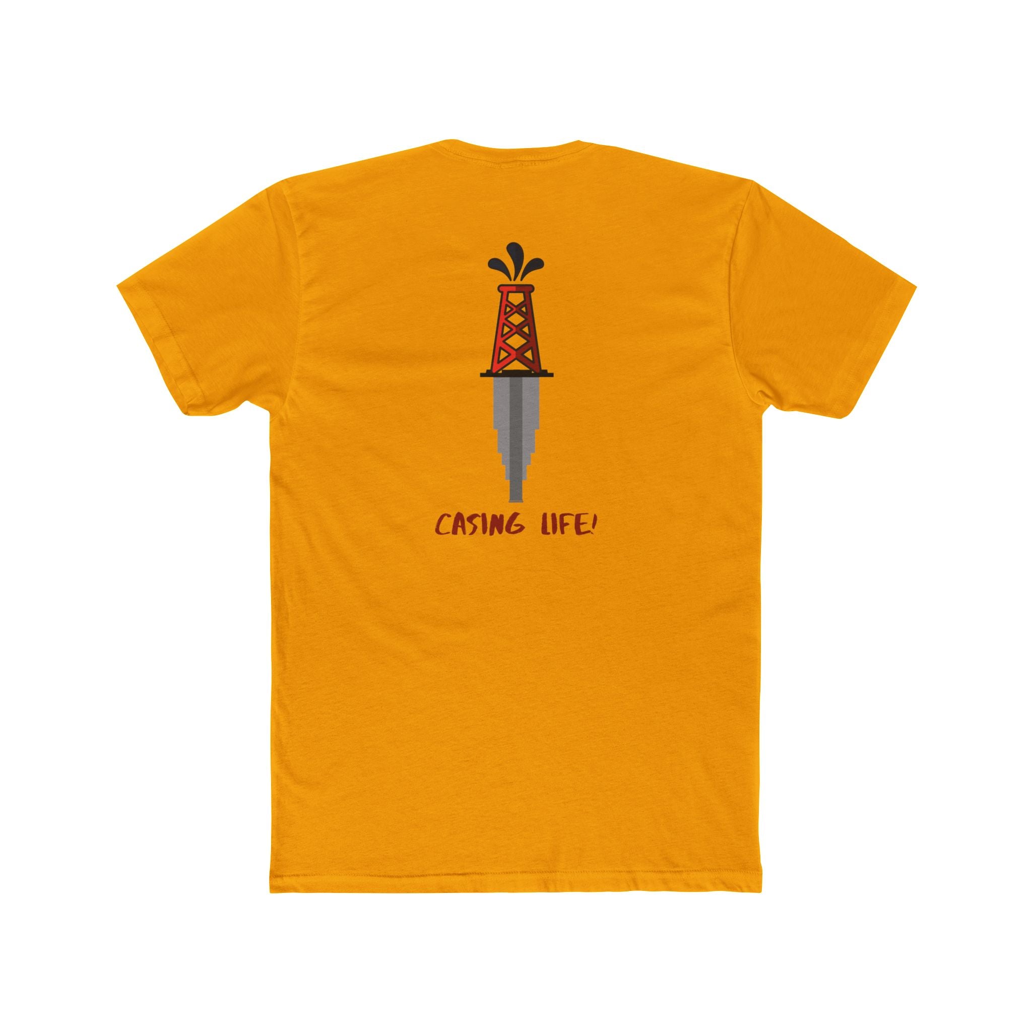 Casing Life Men's Cotton Crew Tee