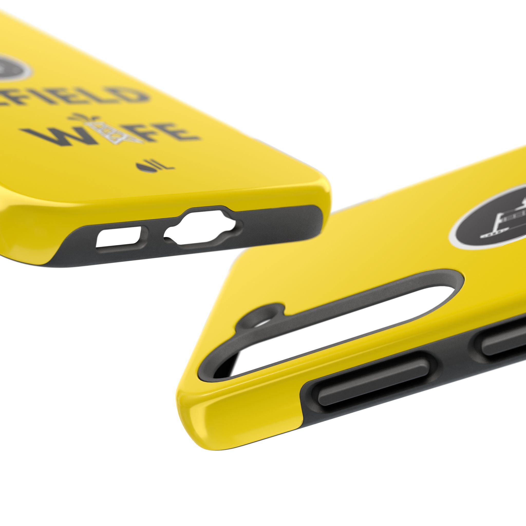 Oilfield Wife Tough Phone Case (Golden Yellow)