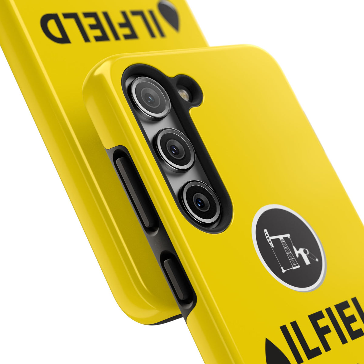 Oilfield Wife Tough Phone Case (Golden Yellow)