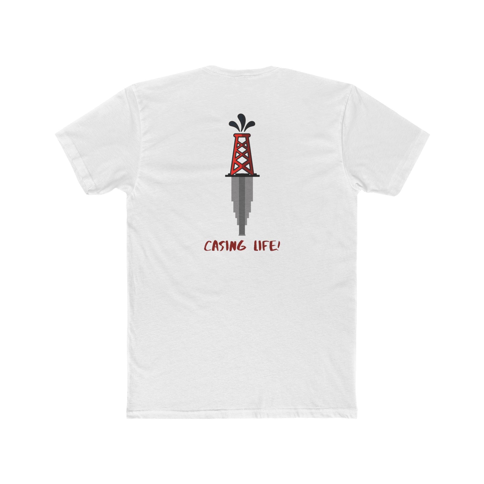 Casing Life Men's Cotton Crew Tee