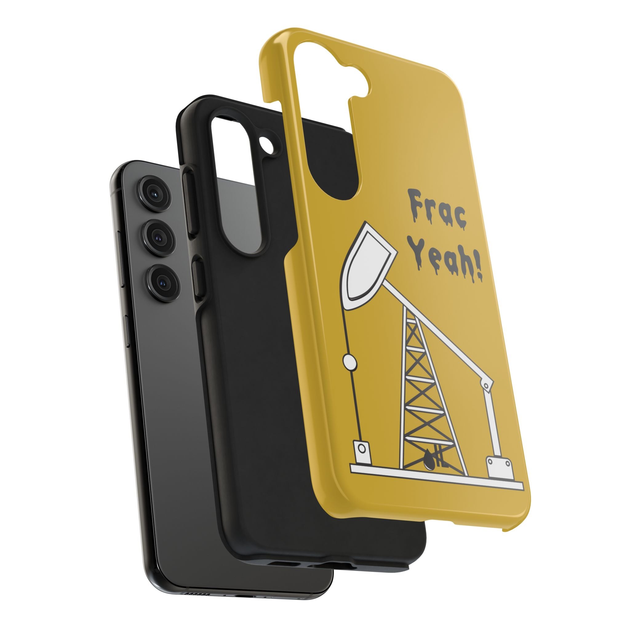 Frac Yeah Tough Phone Case (Golden)