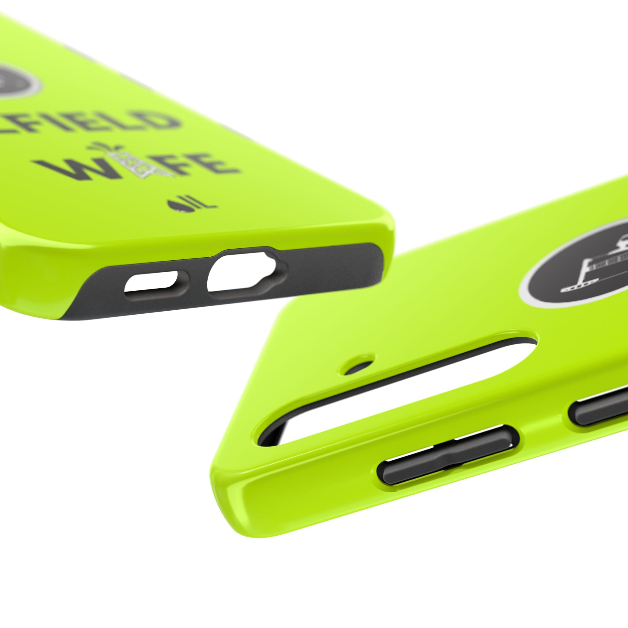 Oilfield Wife Tough Phone Case (Neon Green)