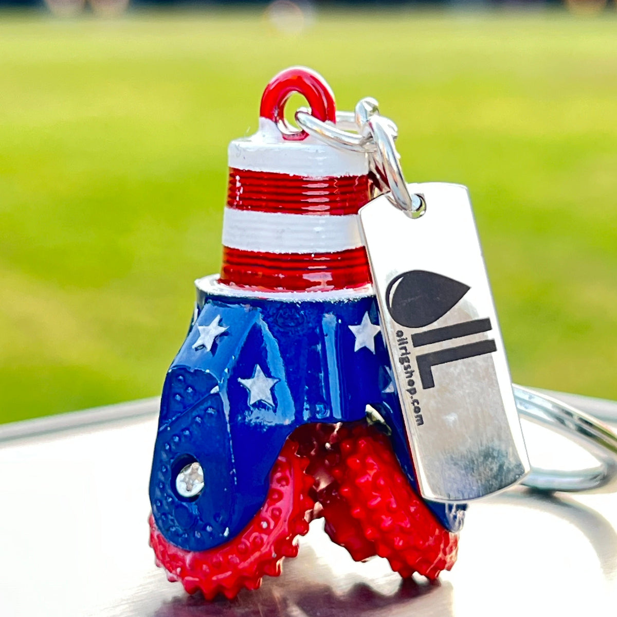 American Oil Tricone Drill Bit Keychain – Oil Rig Shop