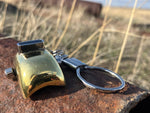 Handcrafted Oilfield Stainless Steel and Bronze Welding Hood
