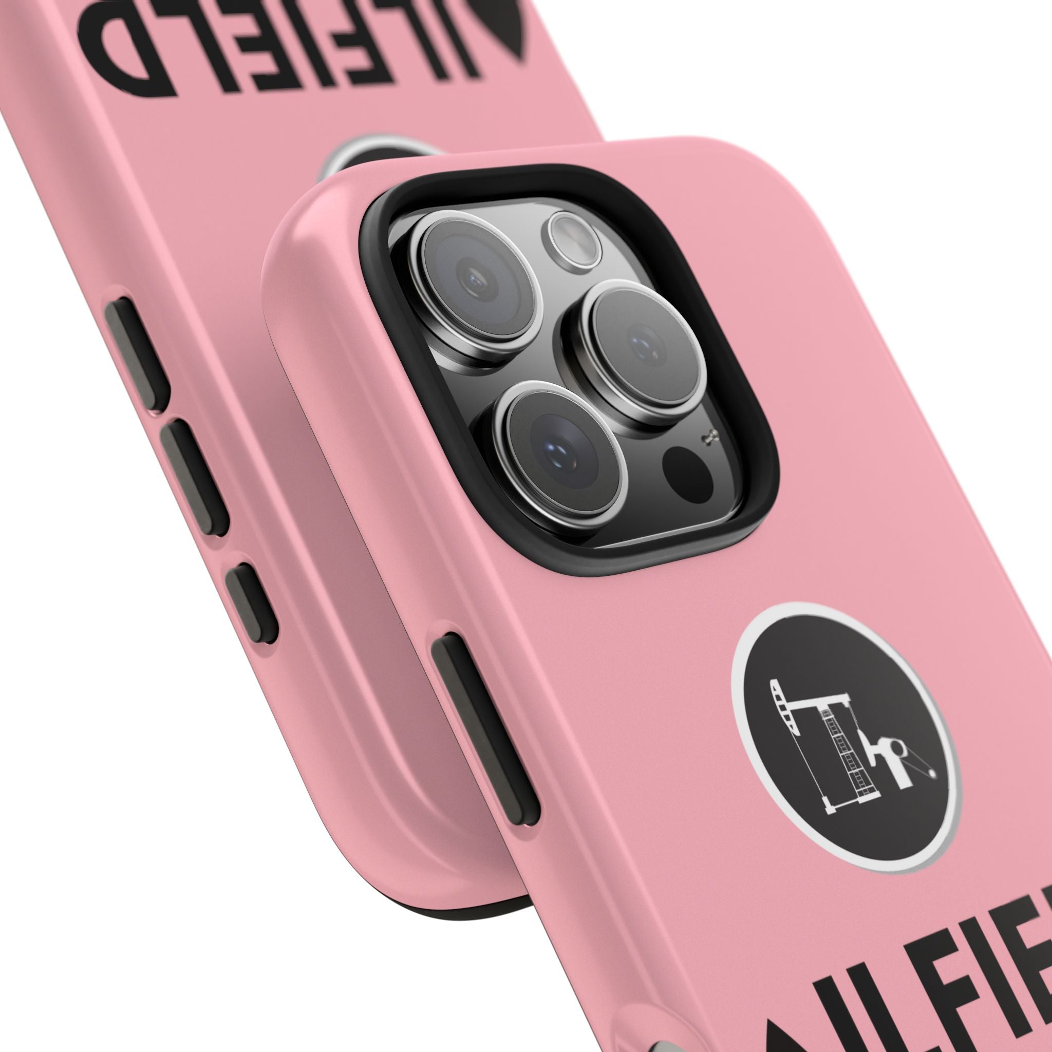 Oilfield Wife Tough Phone Case (Light Pink)