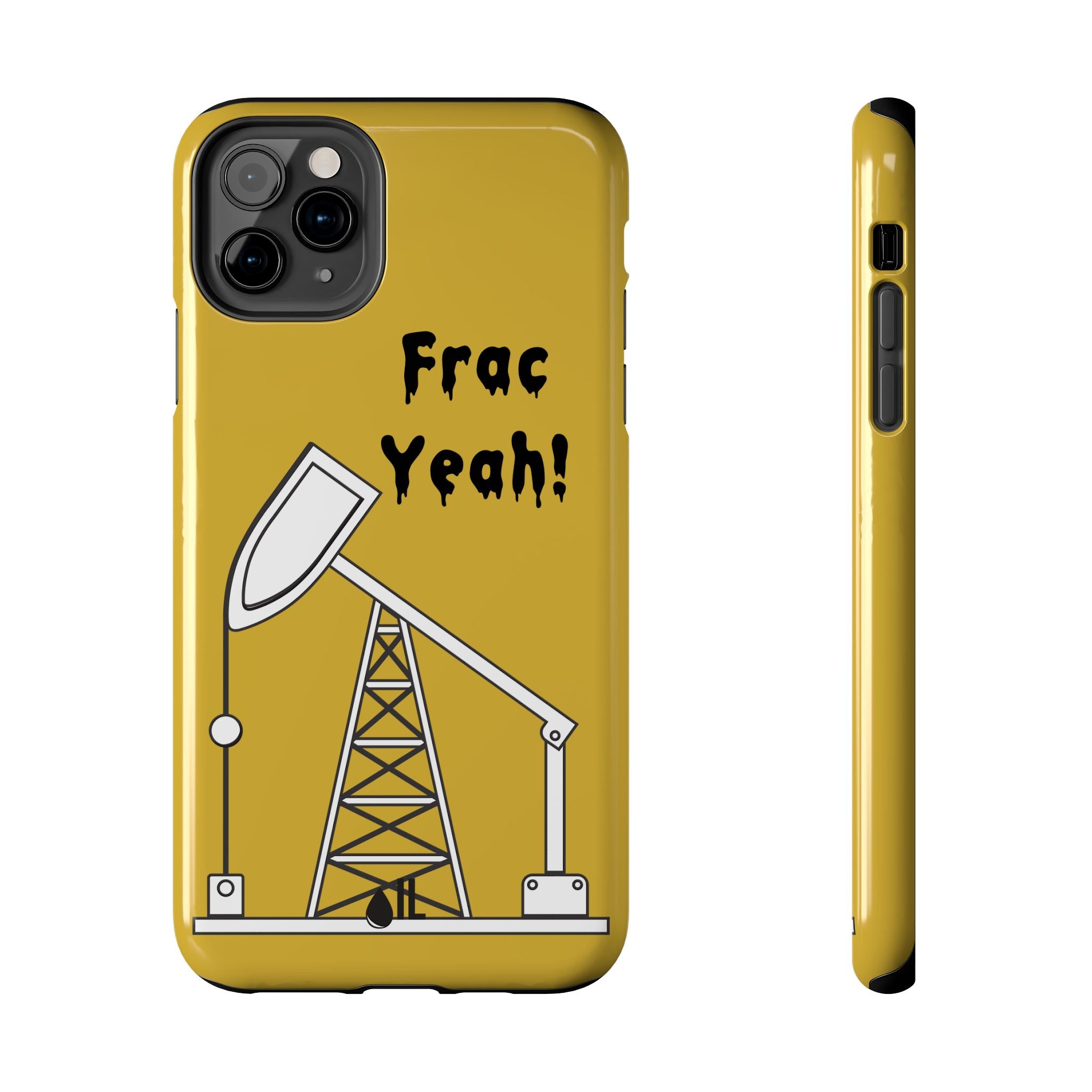 Frac Yeah Tough Phone Case (Golden)