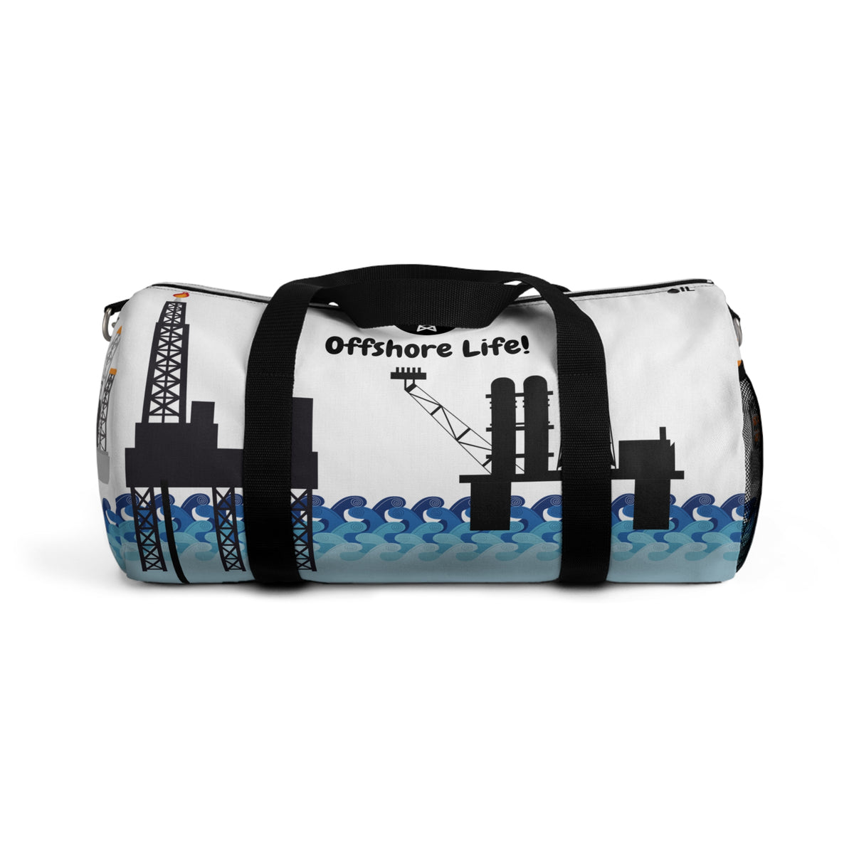 Offshore Life Oilfield Duffel Bag (White) – Oil Rig Shop