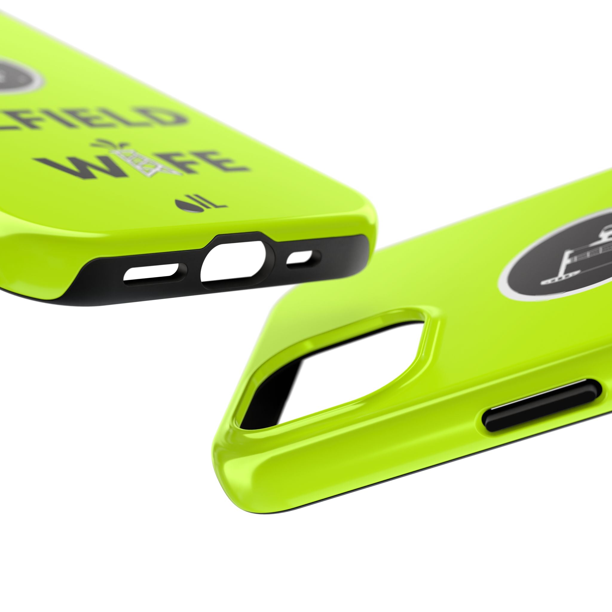 Oilfield Wife Tough Phone Case (Neon Green)