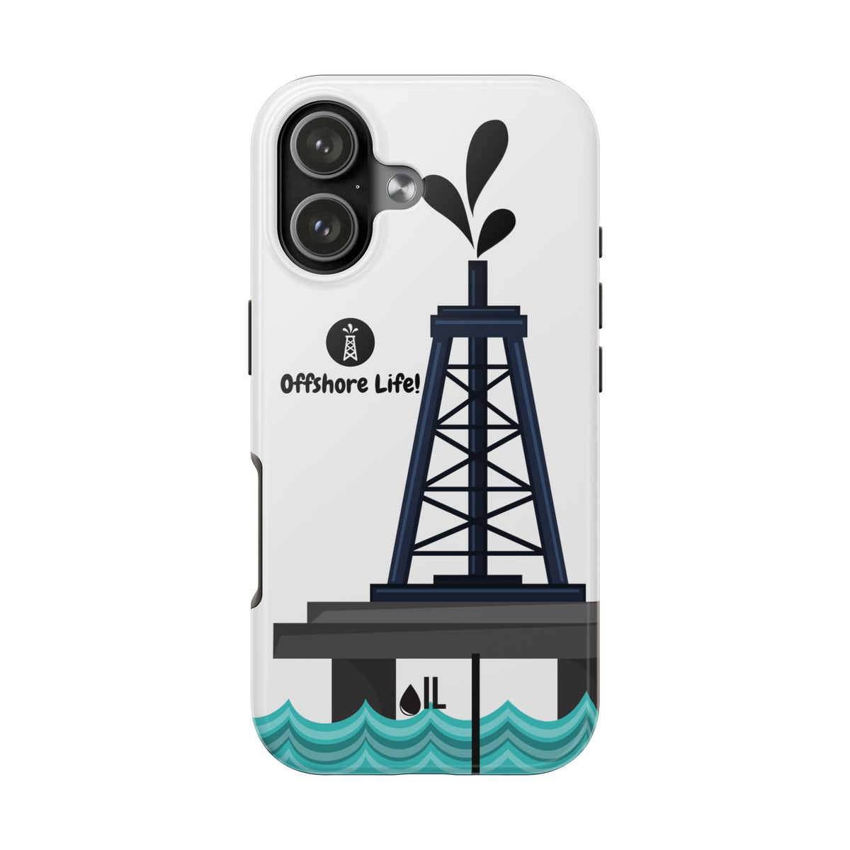 Offshore Life Tough Phone Case (White)