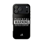 Parental Warning Oilfield Content Tough Phone Case (Black)