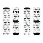 Frac Yeah! Oilfield Socks (White)