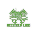 Oilfield Life Skull Sticker