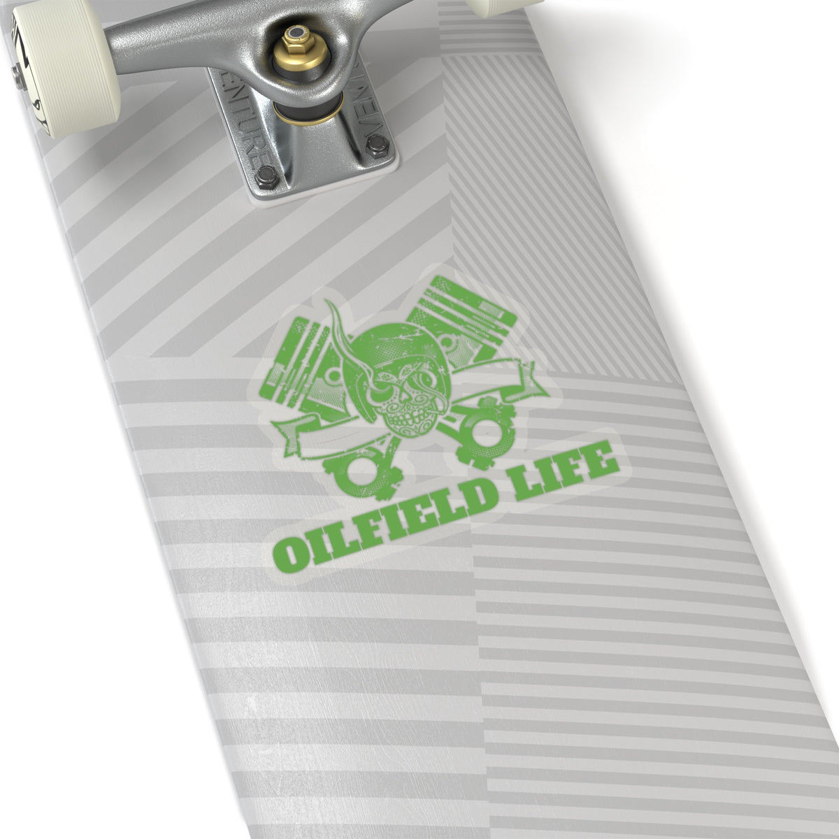 Oilfield Life Skull Sticker