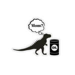 Fun Dinosaur Oil Drum Sticker