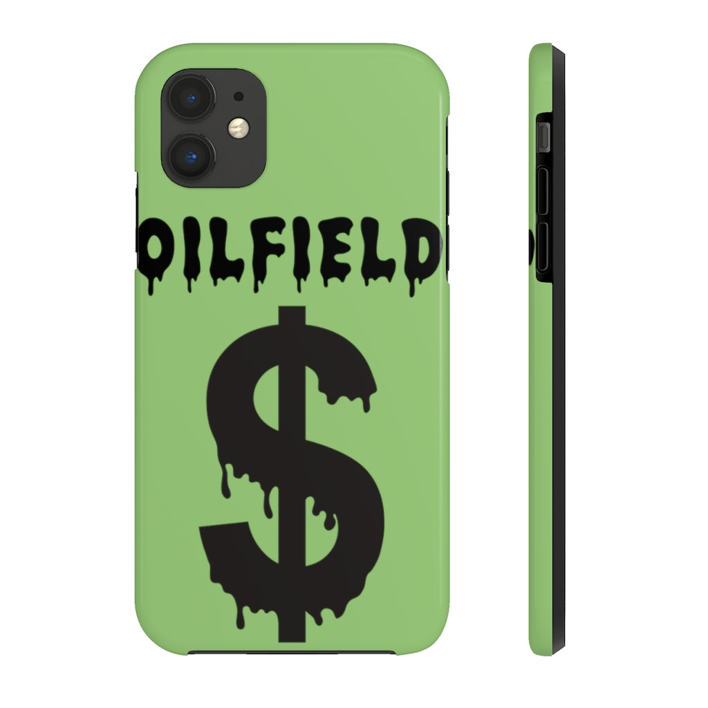 Oilfield Money Tough Phone Case (Dollar Bill Green)