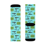 Oilfield and Money Socks (Blue)