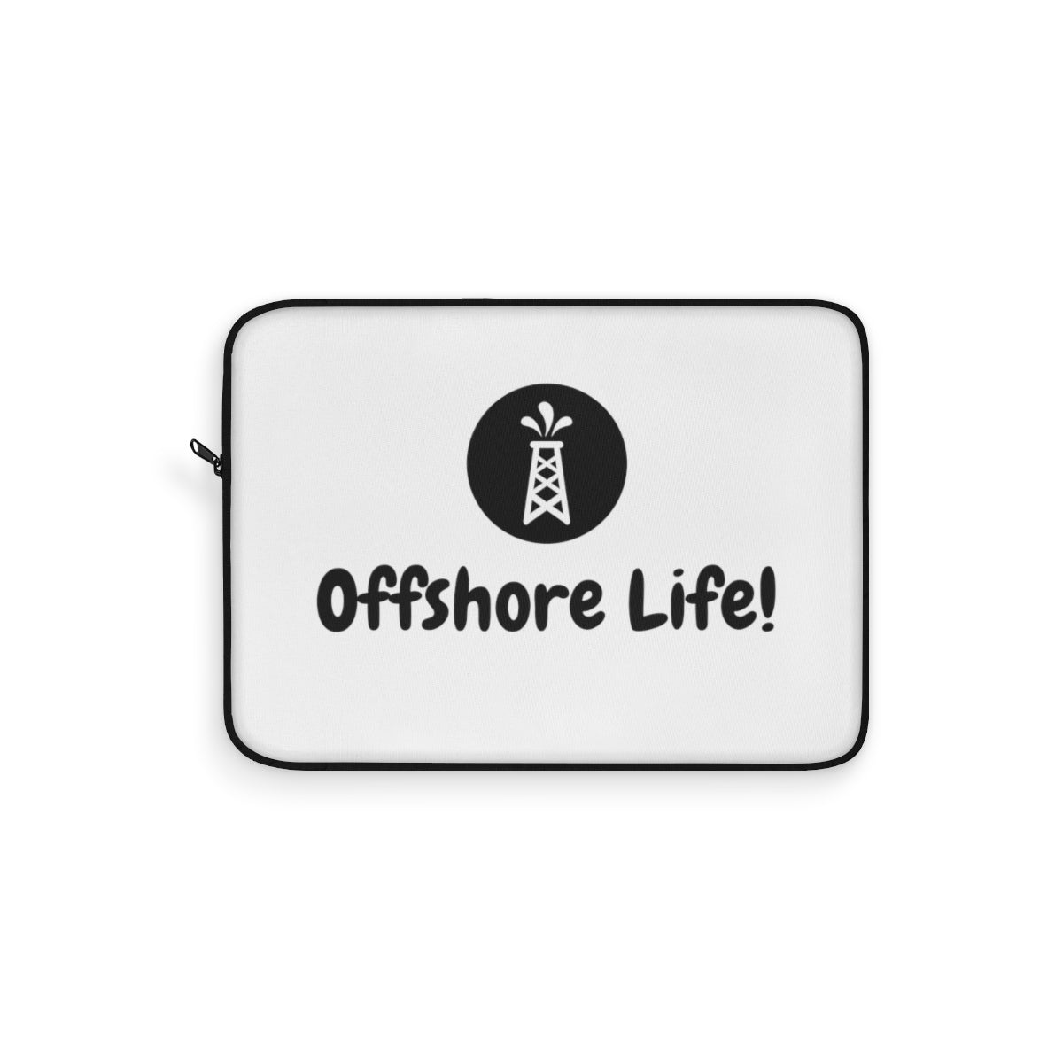 Offshore Life Laptop Sleeve (White)