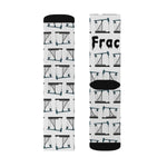 Frac Yeah! Oilfield Socks (White)