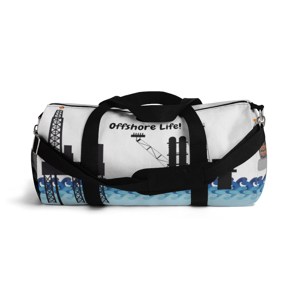 Offshore Life Oilfield Duffel Bag (White)