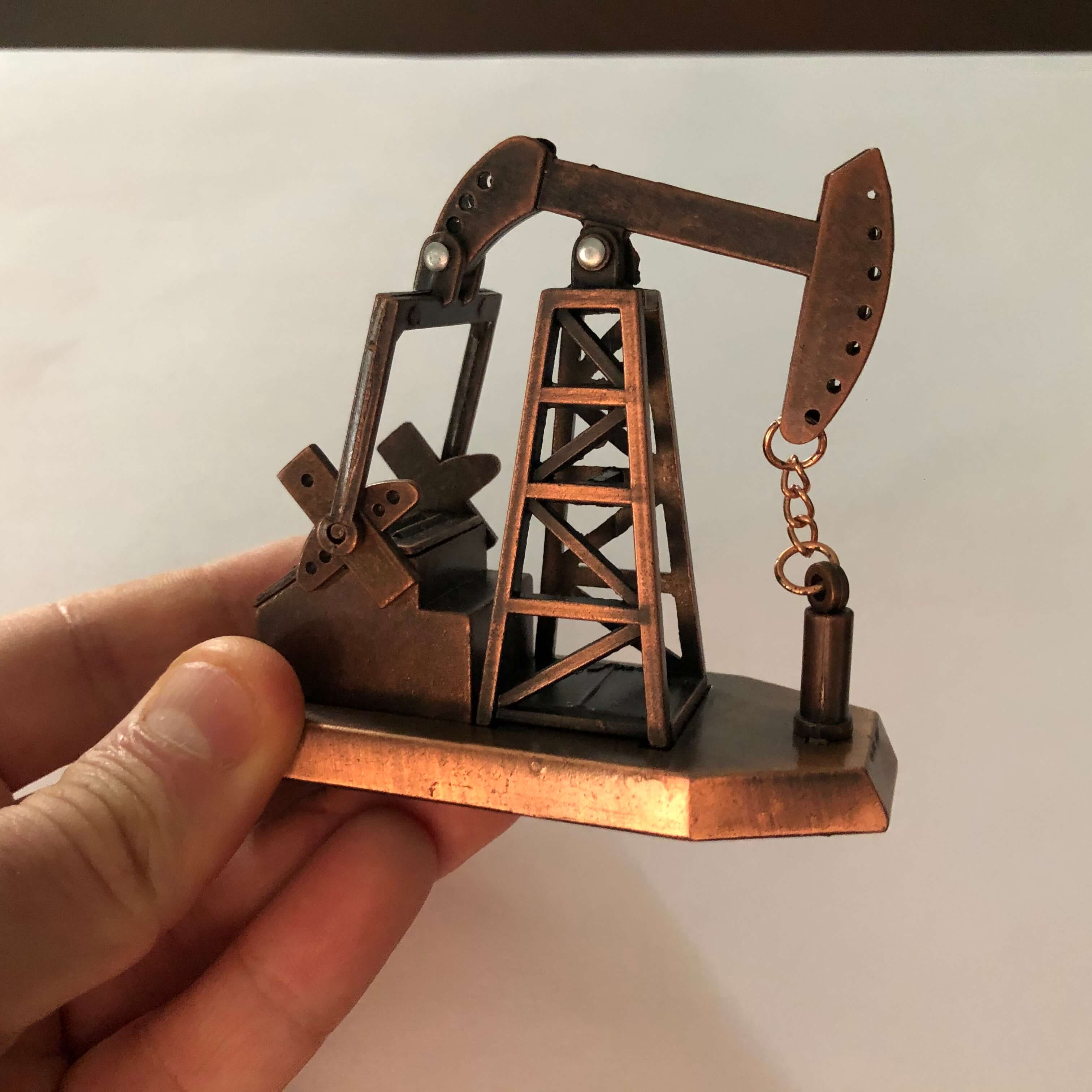 Oilfield Pump Jack Pencil Sharpener