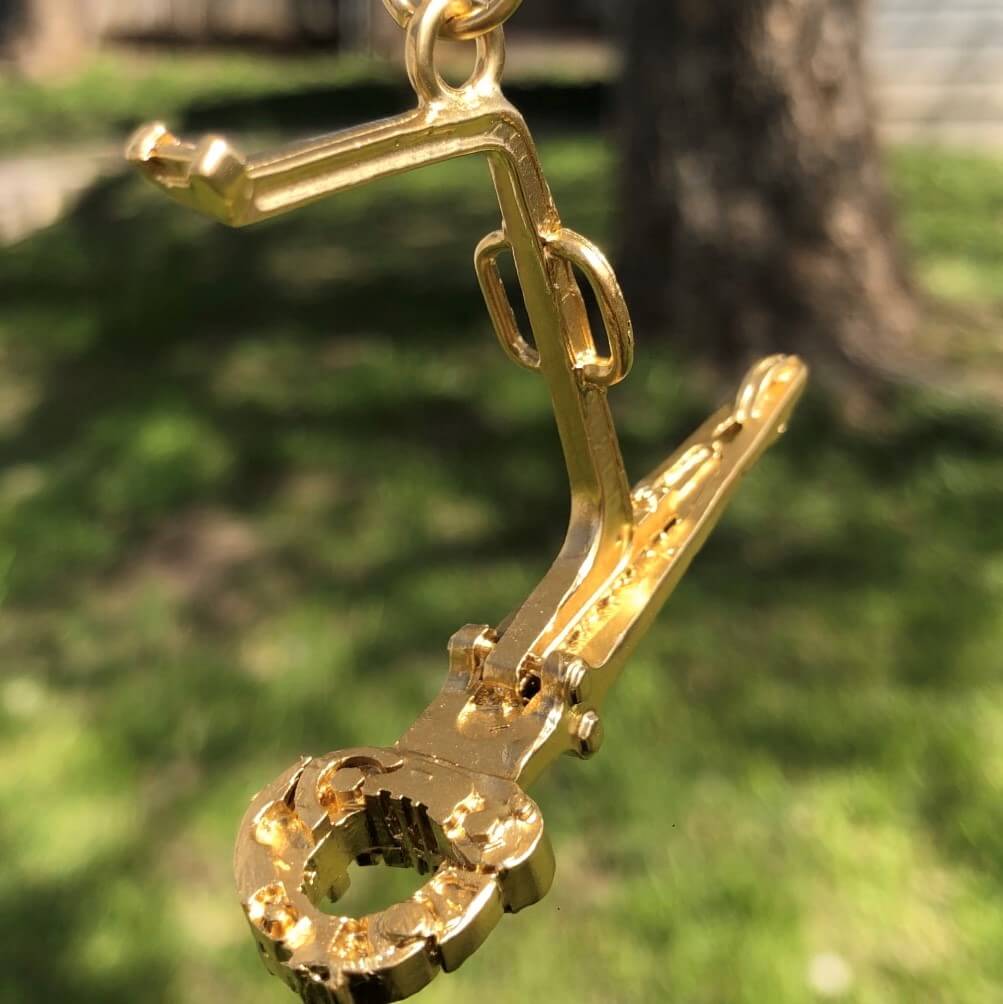 Land Oil Rig Key Chain Oilfield Rig Tongs Keychain – Oil Rig Shop