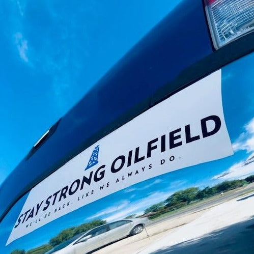 Stay Strong Oilfield Stickers