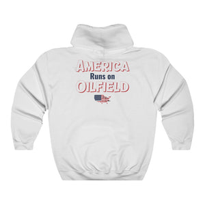 America Runs On Oilfield Unisex Hoodie