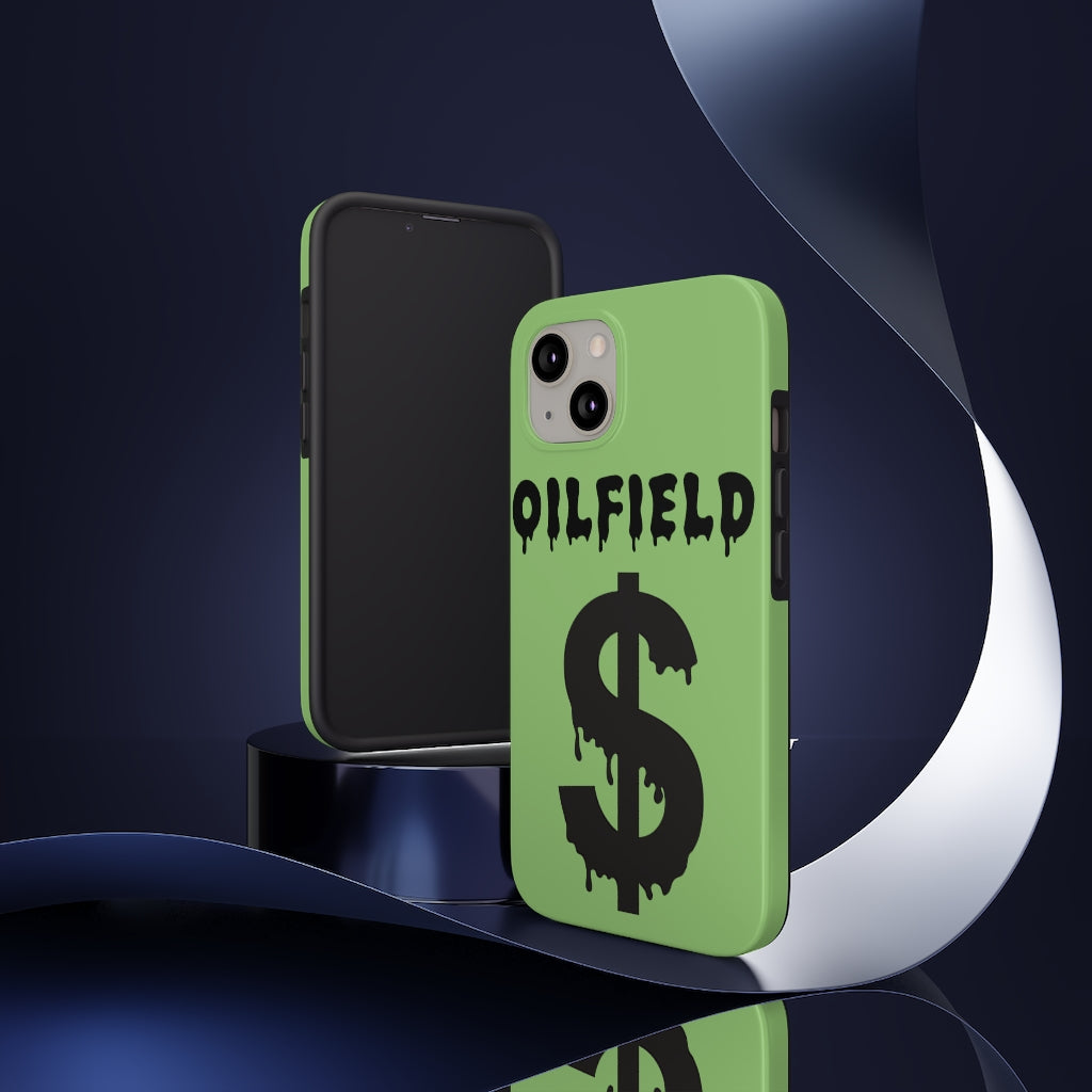 Oilfield Money Tough Phone Case (Dollar Bill Green)