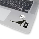 Fun Dinosaur Oil Drum Sticker