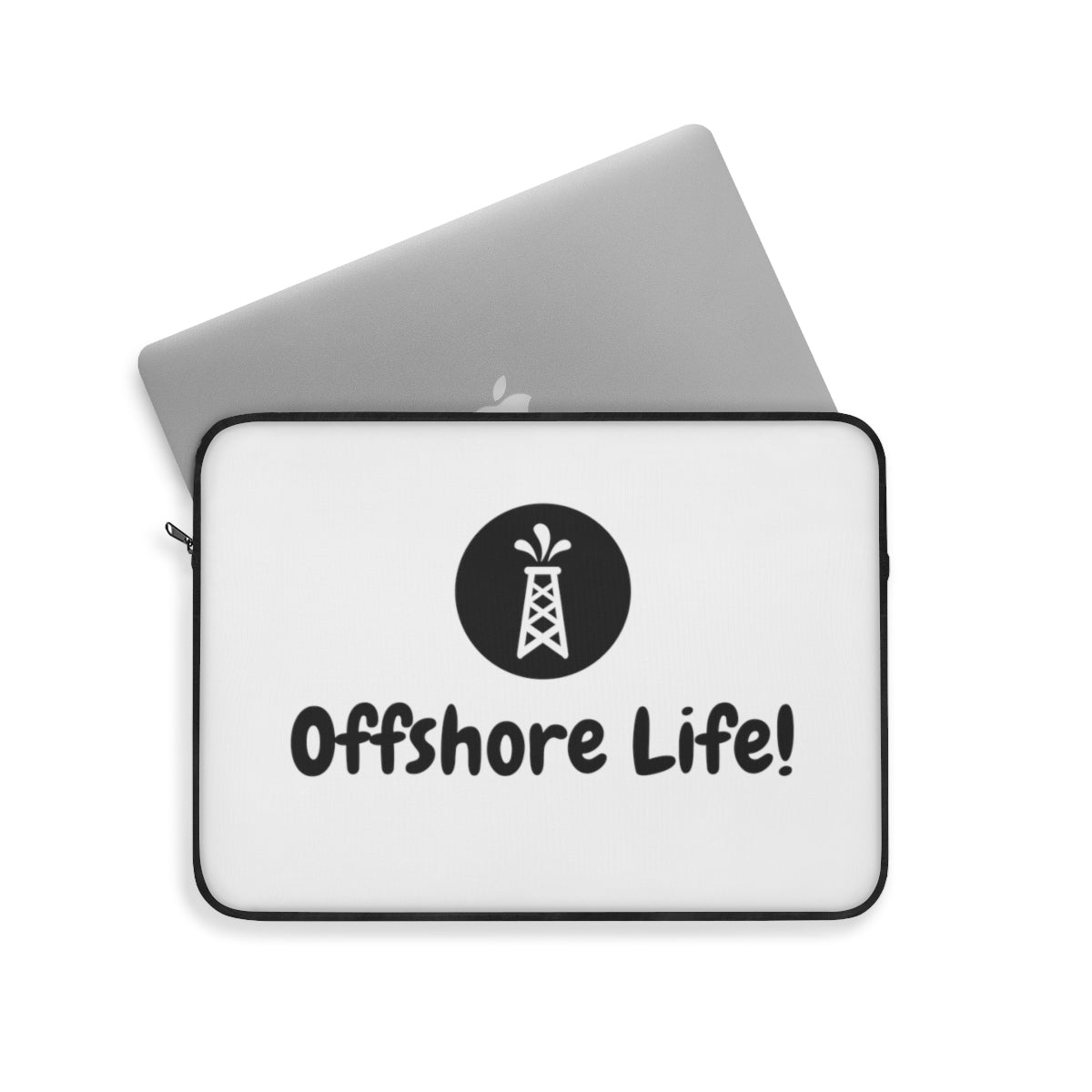 Offshore Life Laptop Sleeve (White)