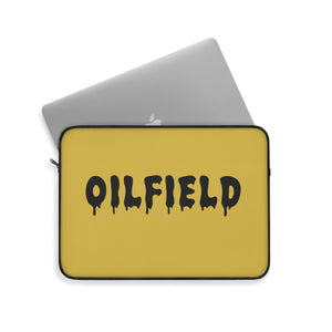 Oilfield Laptop Sleeve (Gold Color)