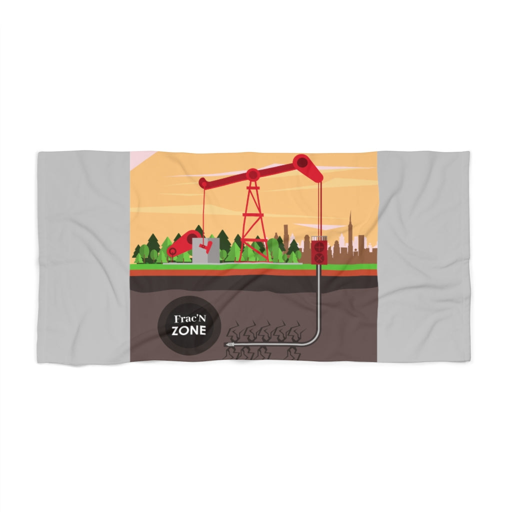 Frac'N Zone Beach Towel