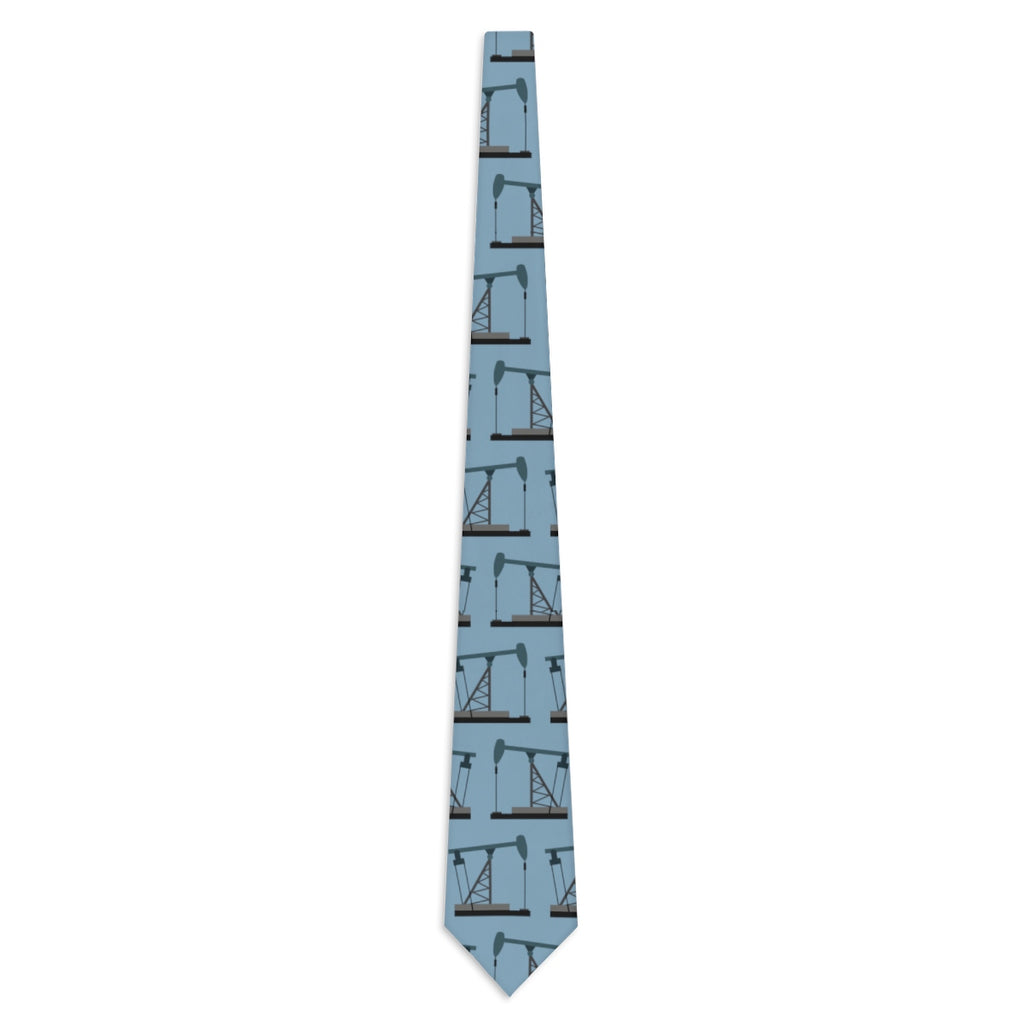 Pumpjack Necktie (Blue)