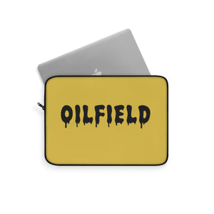 Oilfield Laptop Sleeve (Gold Color)