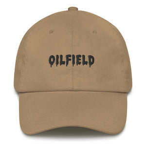 Oilfield Dad hat (Dripping Font)