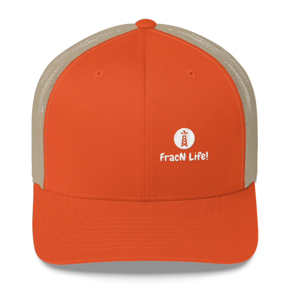 FracN Life! Trucker Hat - oil rig shop - the best oilfield hats
