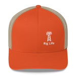 Rig Life Trucker Hat - Oil Rig Shop - The best oilfield hats