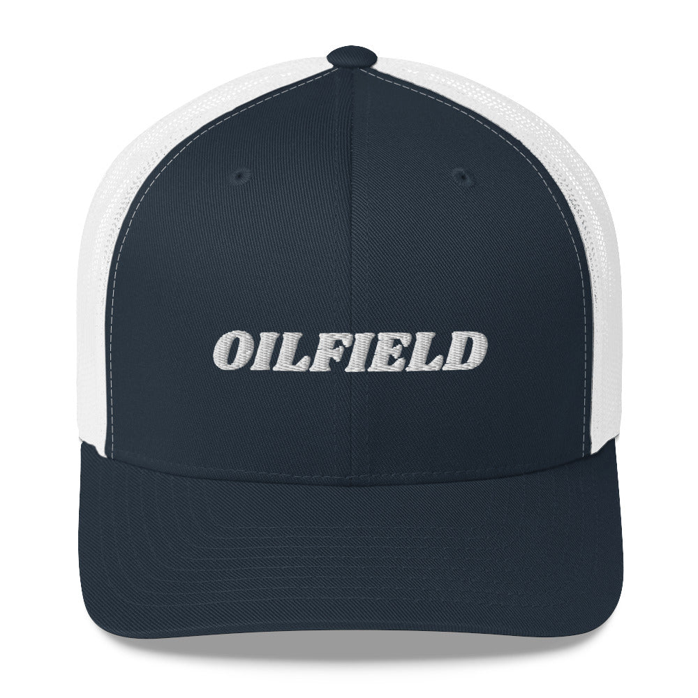 Oilfield Trucker Cap (White Logo)
