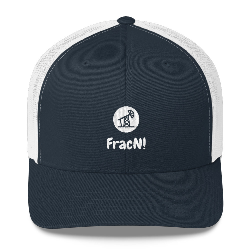 FracN! Trucker Oilfield Hat (Logo Center) - oil rig shop - the best oilfield hats