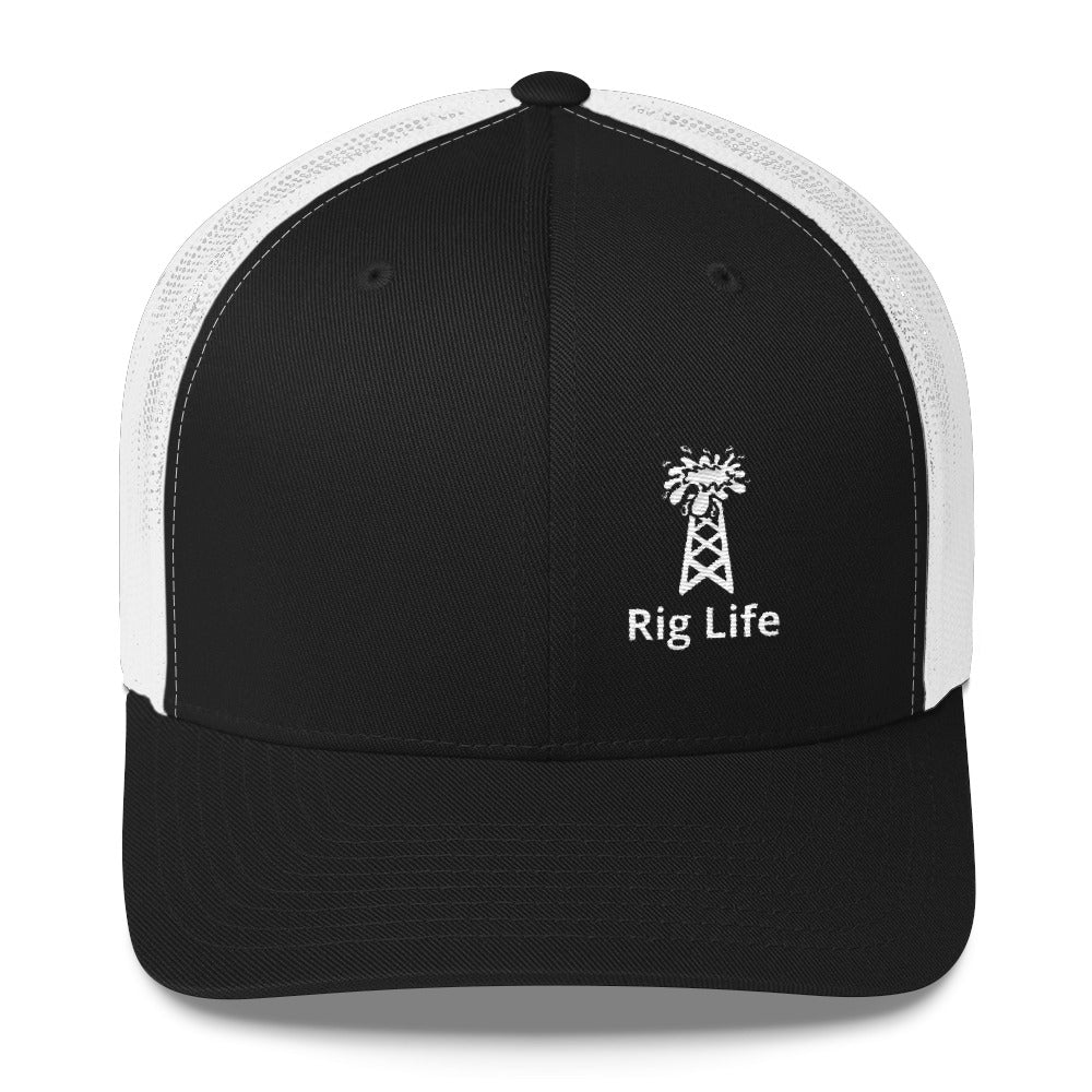 Rig Life Trucker Hat - Oil Rig Shop - The best oilfield hats