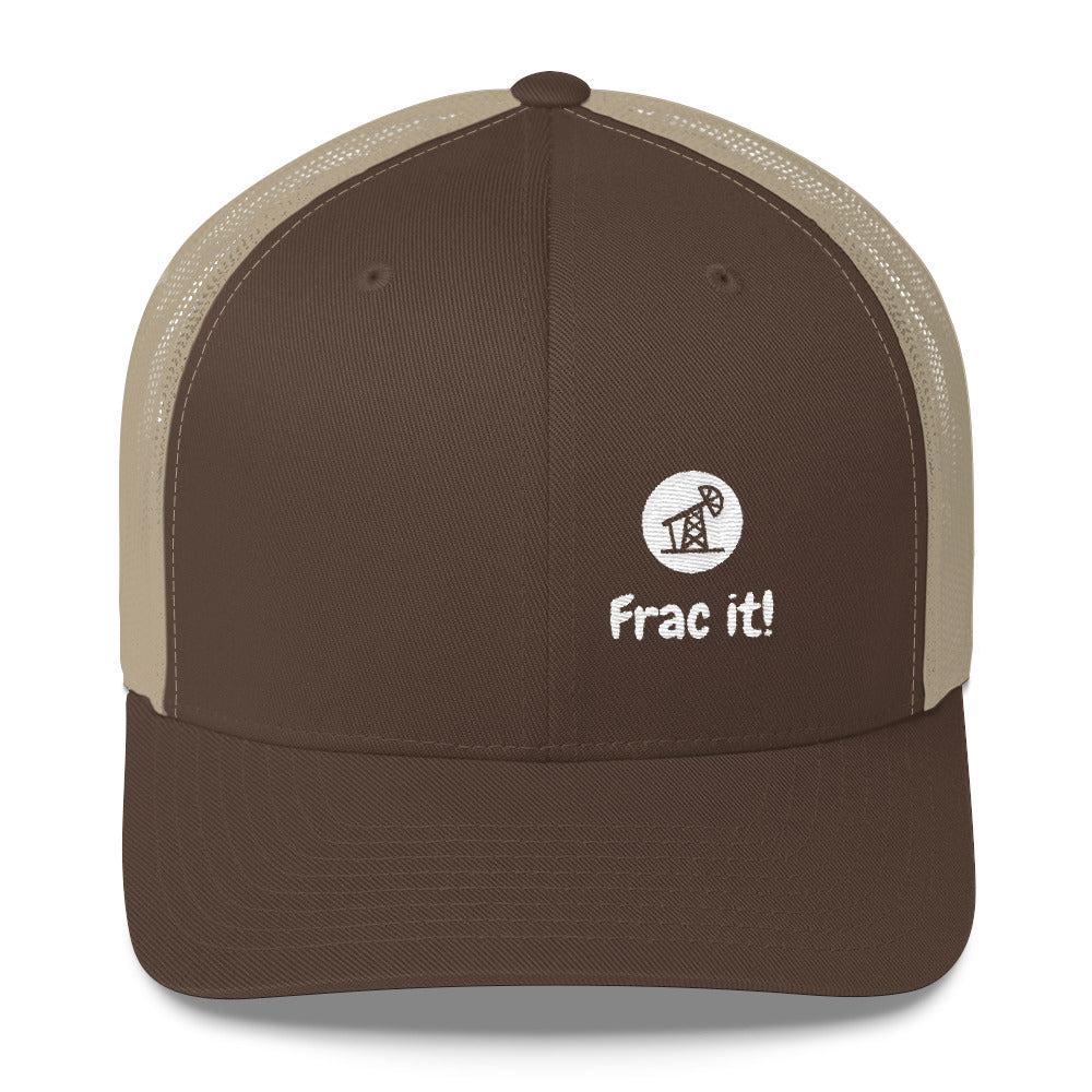 Frac It Trucker Hat - oil rig shop - the best oilfield hats