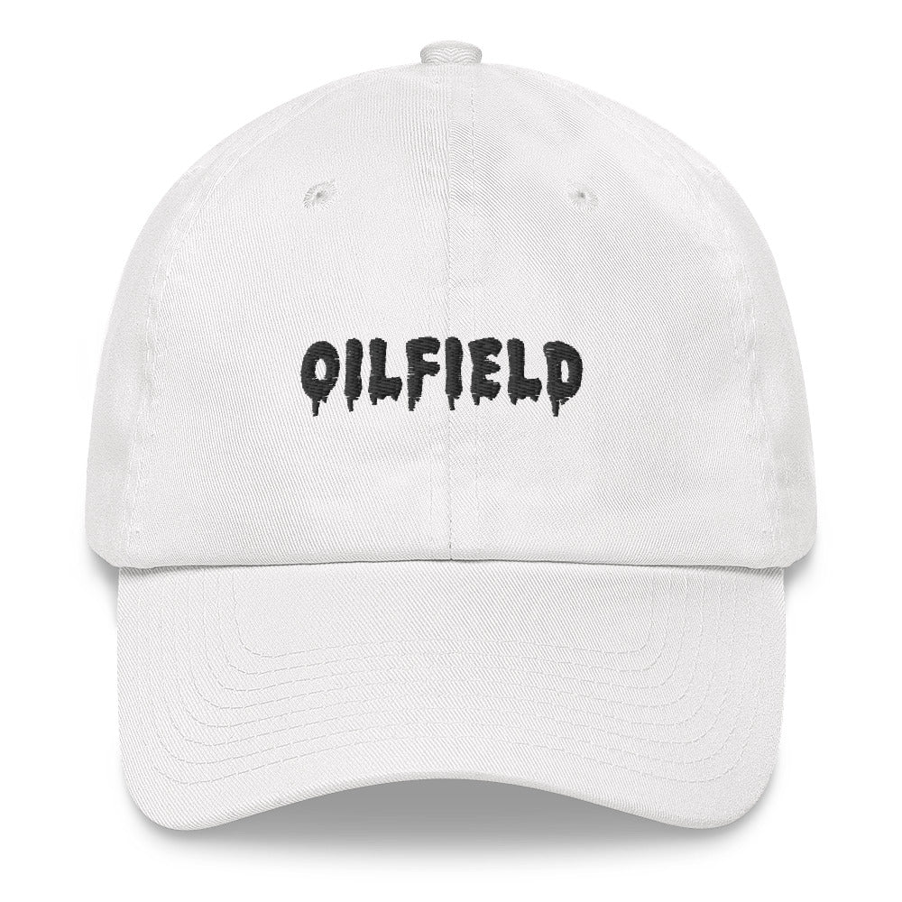 Oilfield Dad hat (Dripping Font)