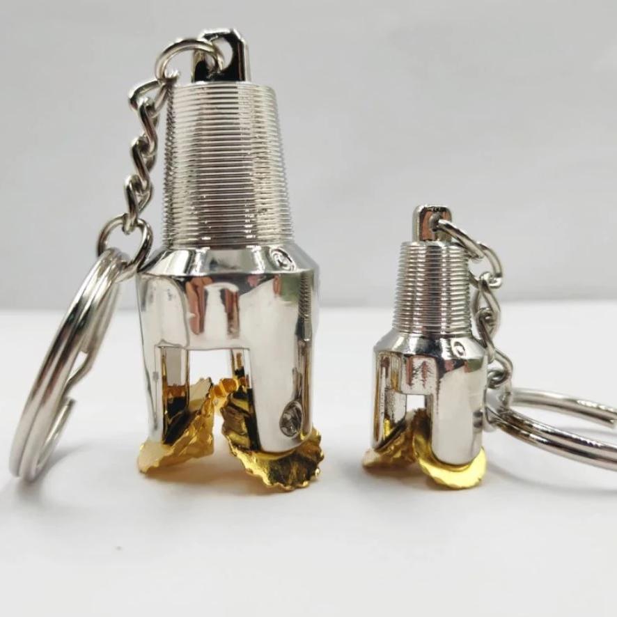 Land Oil Rig Key Chain Oilfield Drill Bit Keychain 1.30 in (33mm) or 2.16 in (55mm) – Oil Rig Shop
